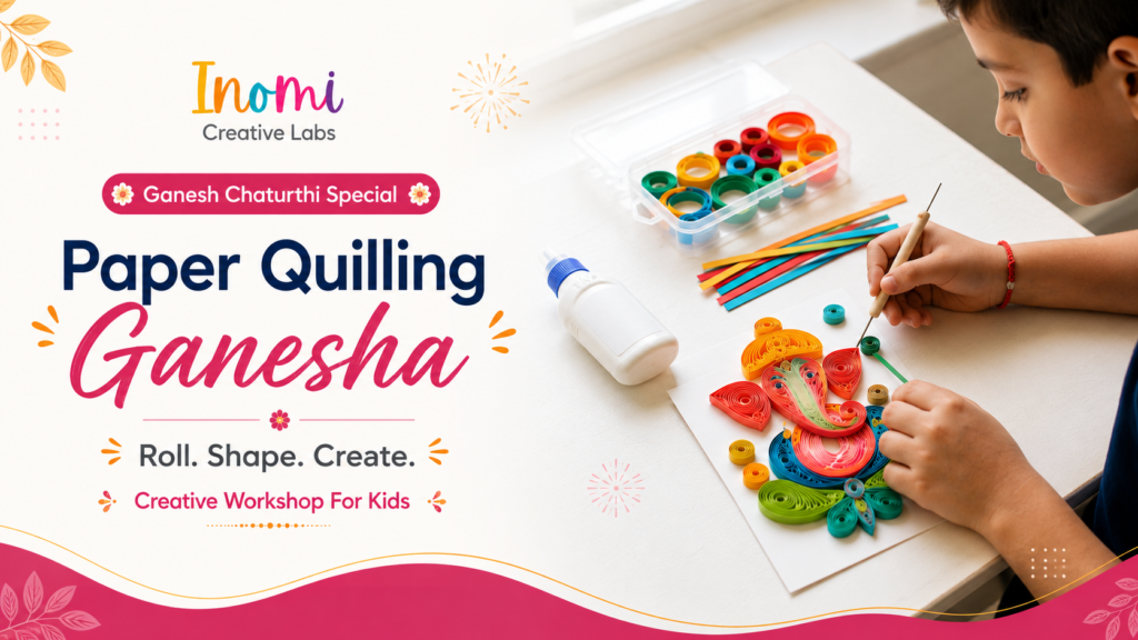 Paper Quilling Ganesha – Ganesh Chaturthi Special Workshop