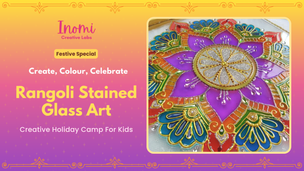 Rangoli Stained Glass Art